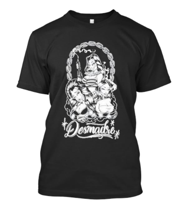 Desmadrexla Desmadre Baby Girl Chain Tattoo T-Shirt