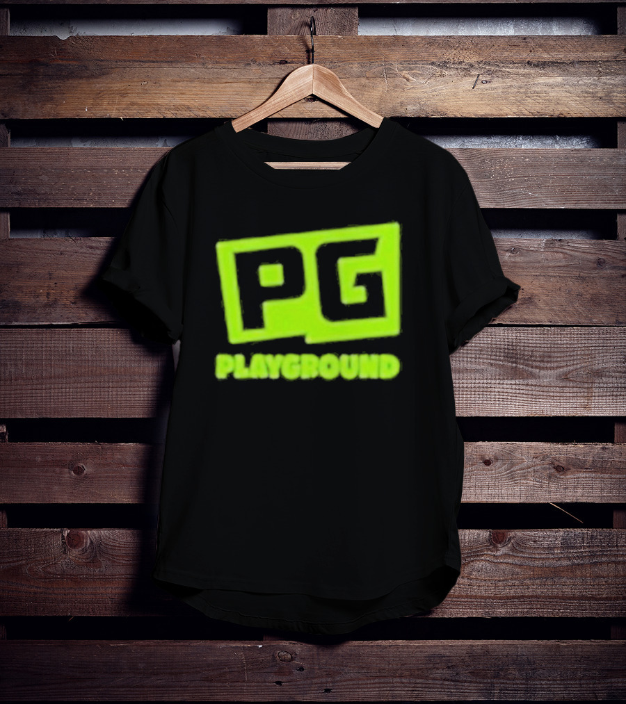 PG Playground Retro Style Block T-Shirt