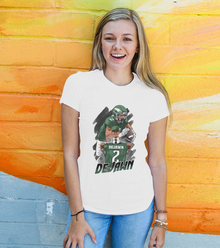 Philadelphia Eagles DeJawn Football Fan Jersey 2 T-Shirt