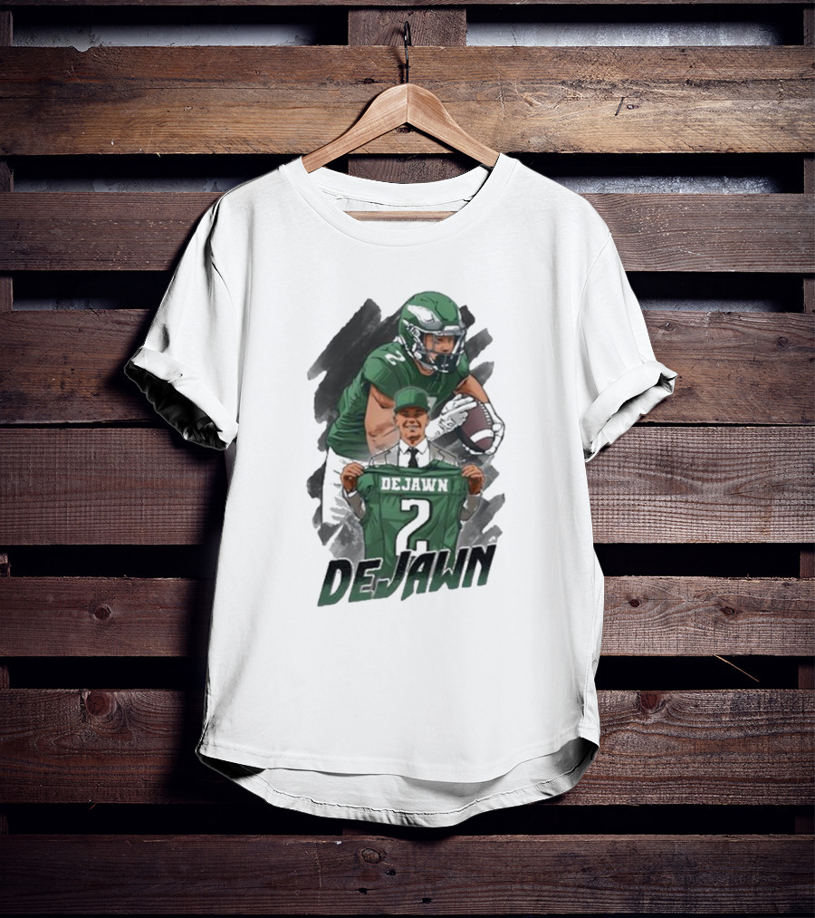 Philadelphia Eagles DeJawn Football Fan Jersey 2 T-Shirt