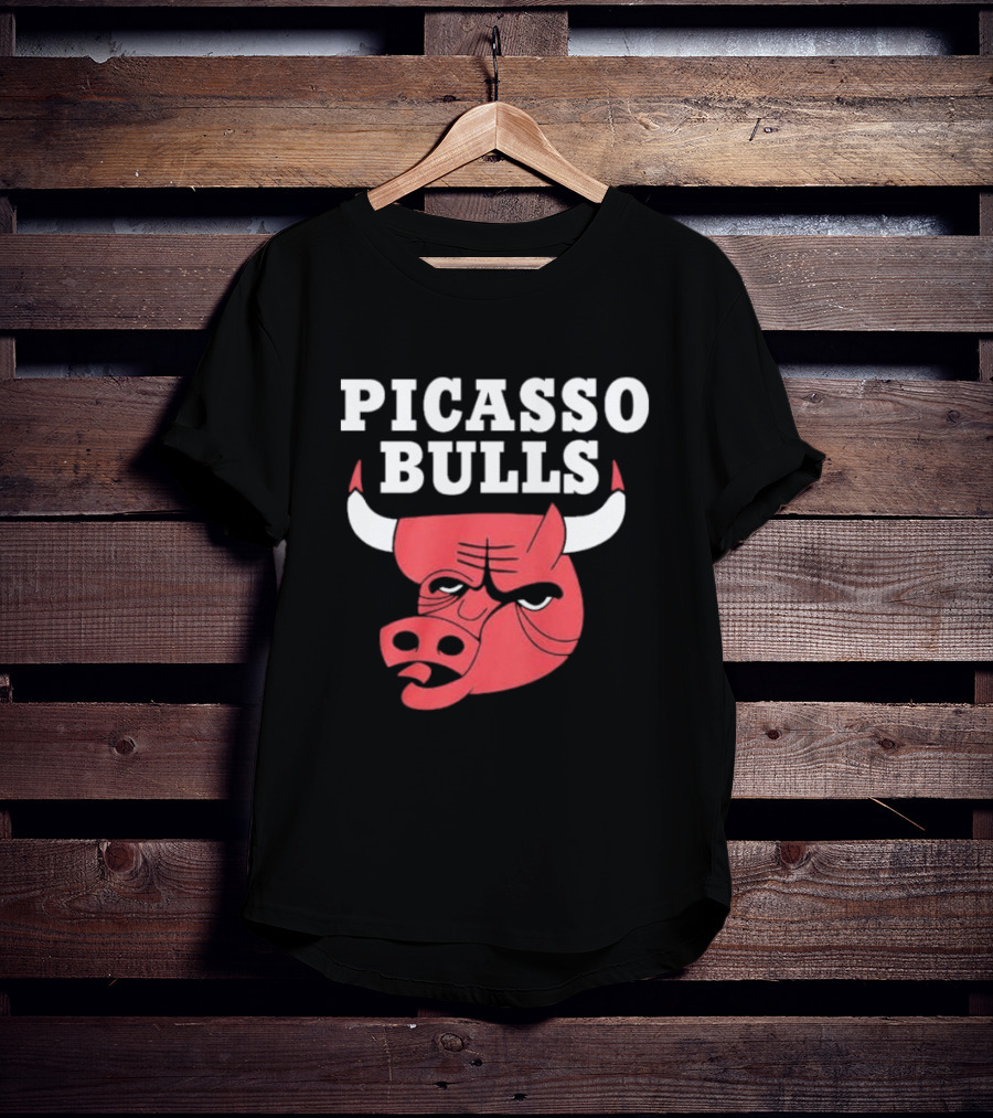 PICASSO BULLS Red Bull Head T-Shirt