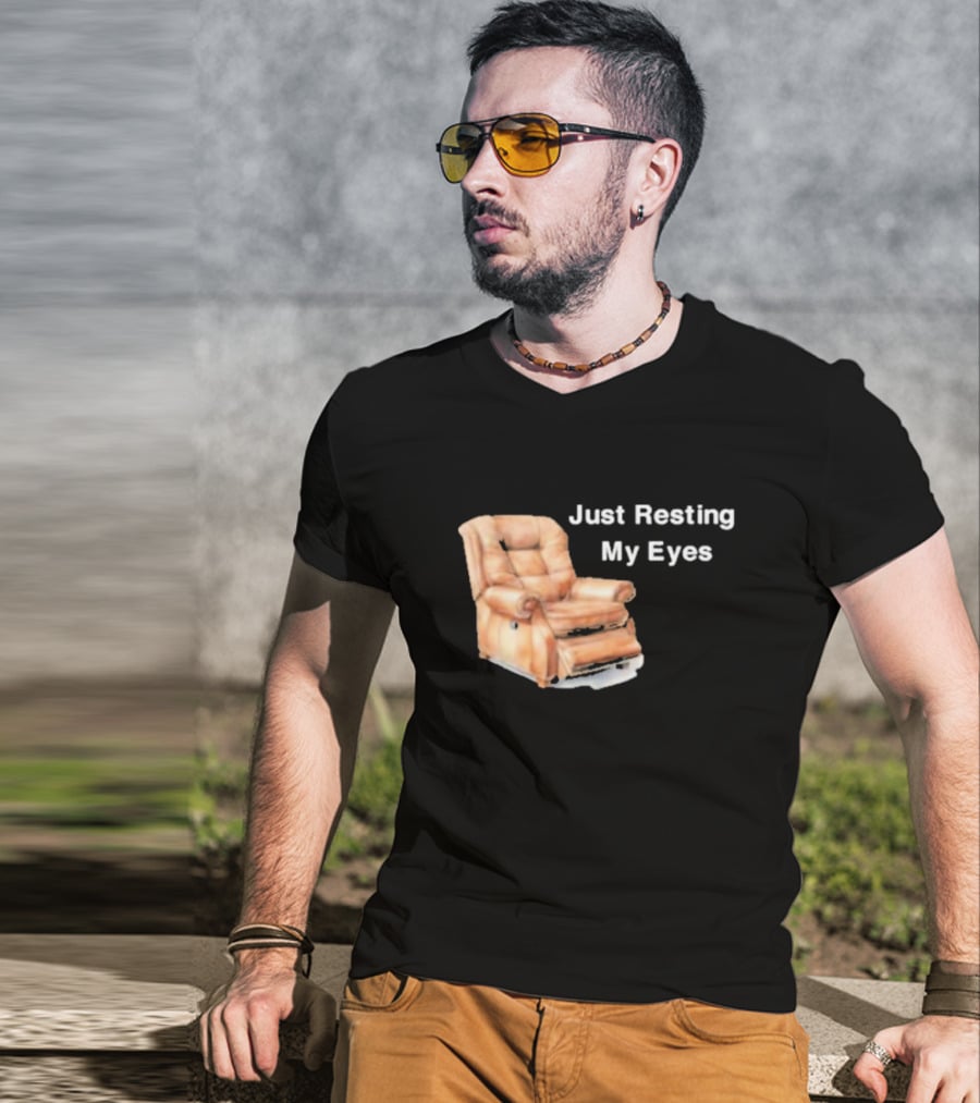 Just Resting My Eyes Power Nap Recliner Chair T-Shirt