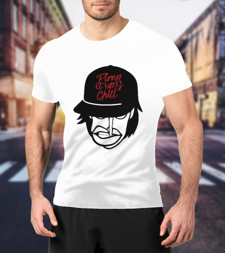 Pump It Up And Chill Beatboxer Hat And Face T-Shirt