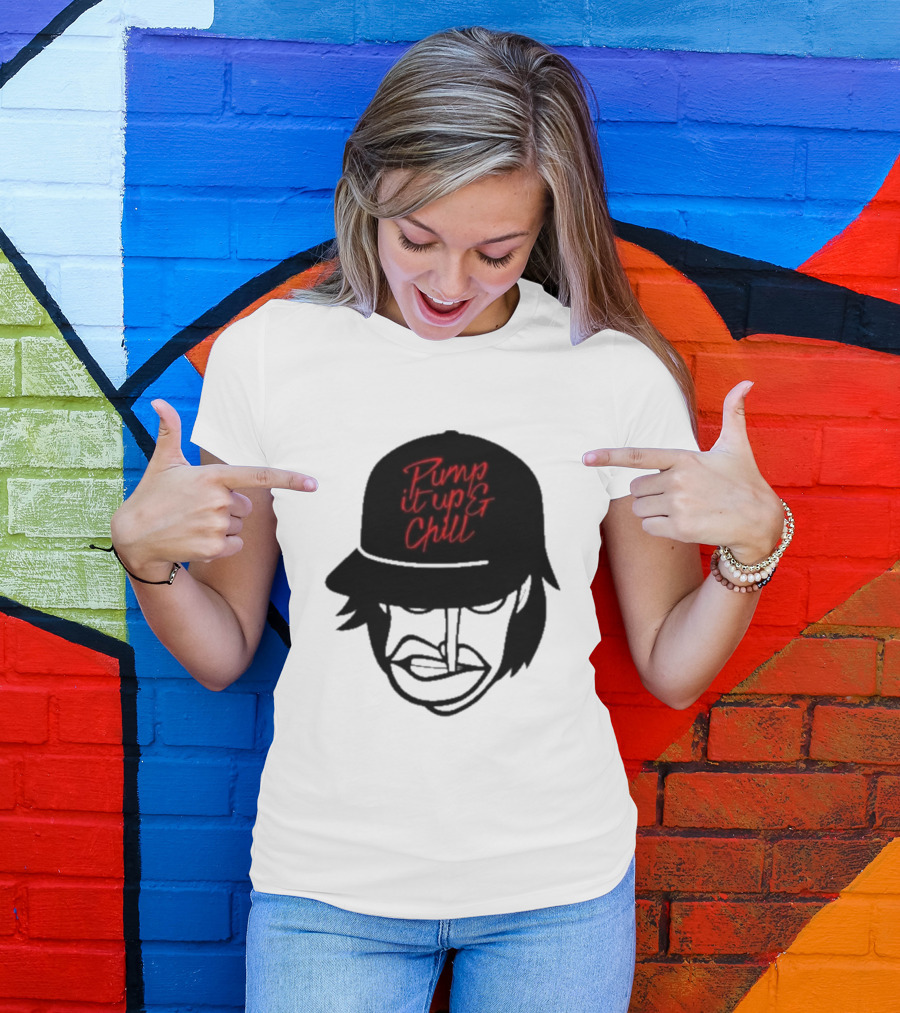 Pump It Up And Chill Beatboxer Hat And Face T-Shirt