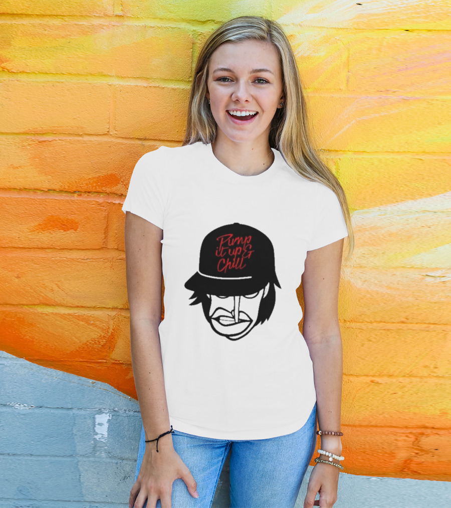 Pump It Up And Chill Beatboxer Hat And Face T-Shirt