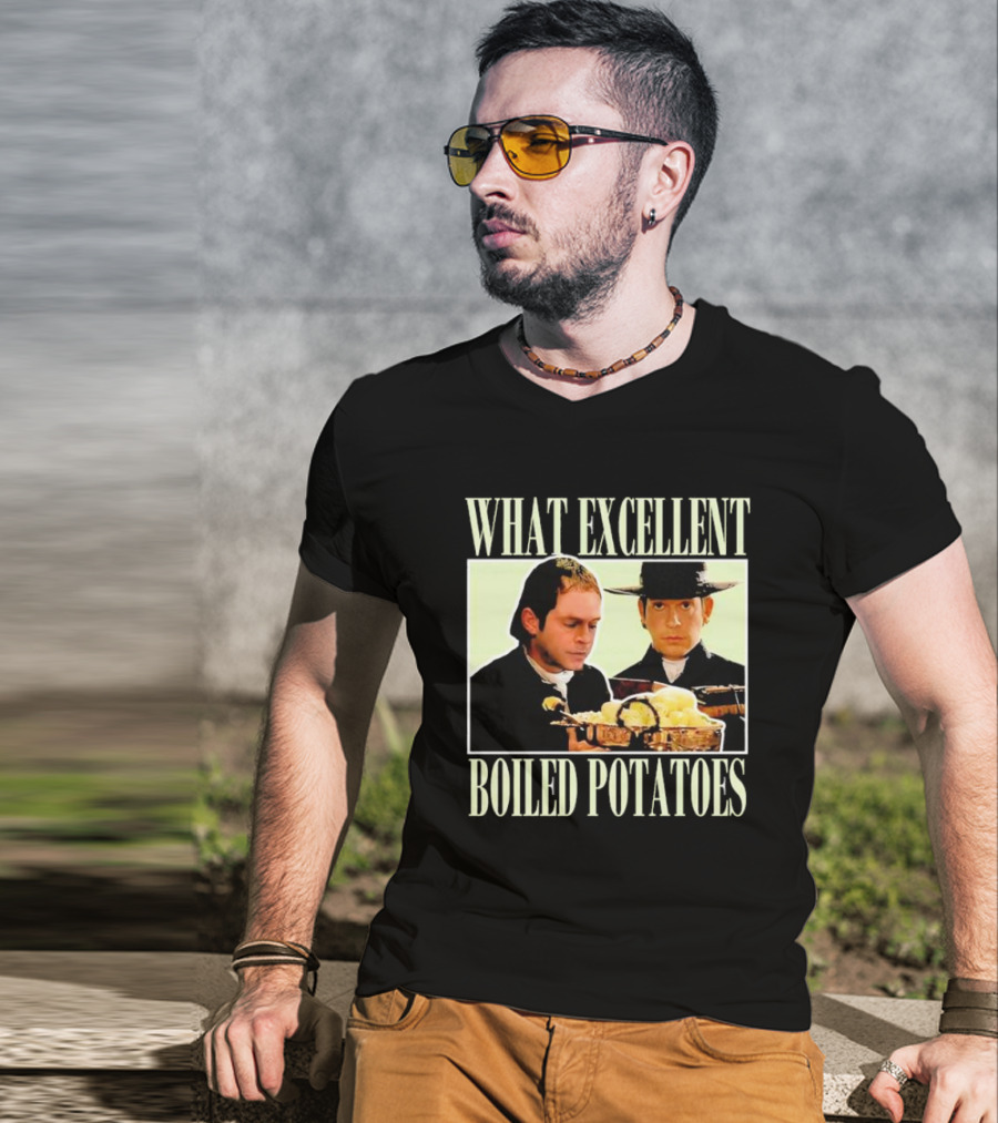 Vintage What Excellent Boiled Potatoes Iconic Scene Classic Movie Moment T-Shirt