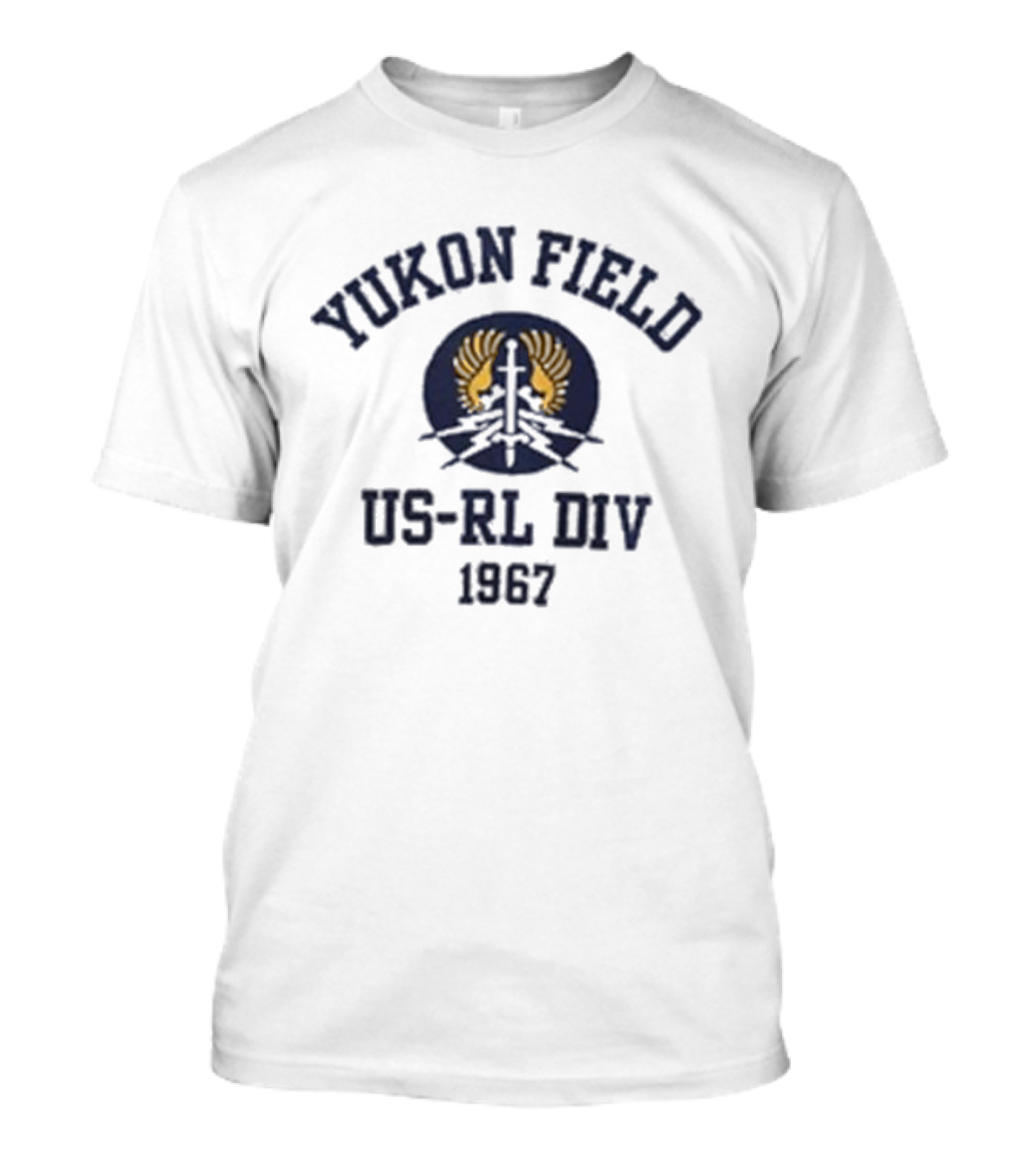 Yukon Field US RL Division 1967 Emblem T-Shirt