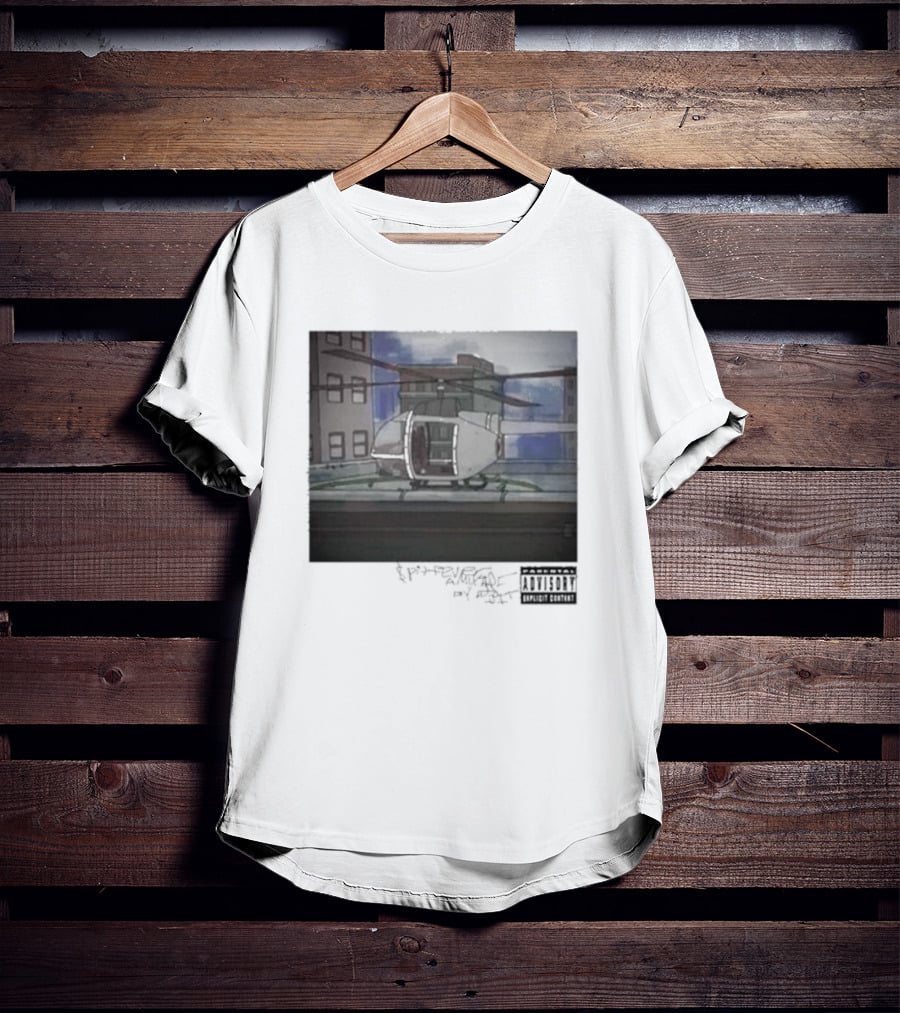 DJ Spits Gkmc Spit F3v3r Helicopter Explicit Content T-Shirt