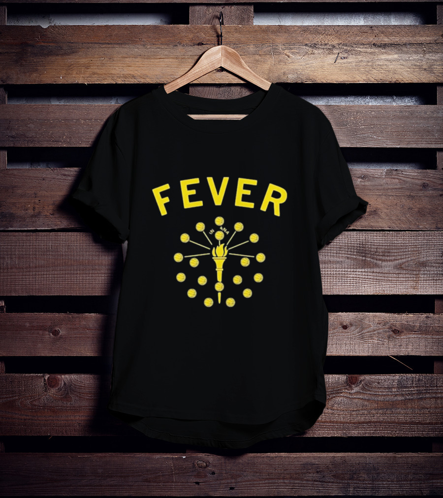 Fever Indiana Basketball Torch T-Shirt