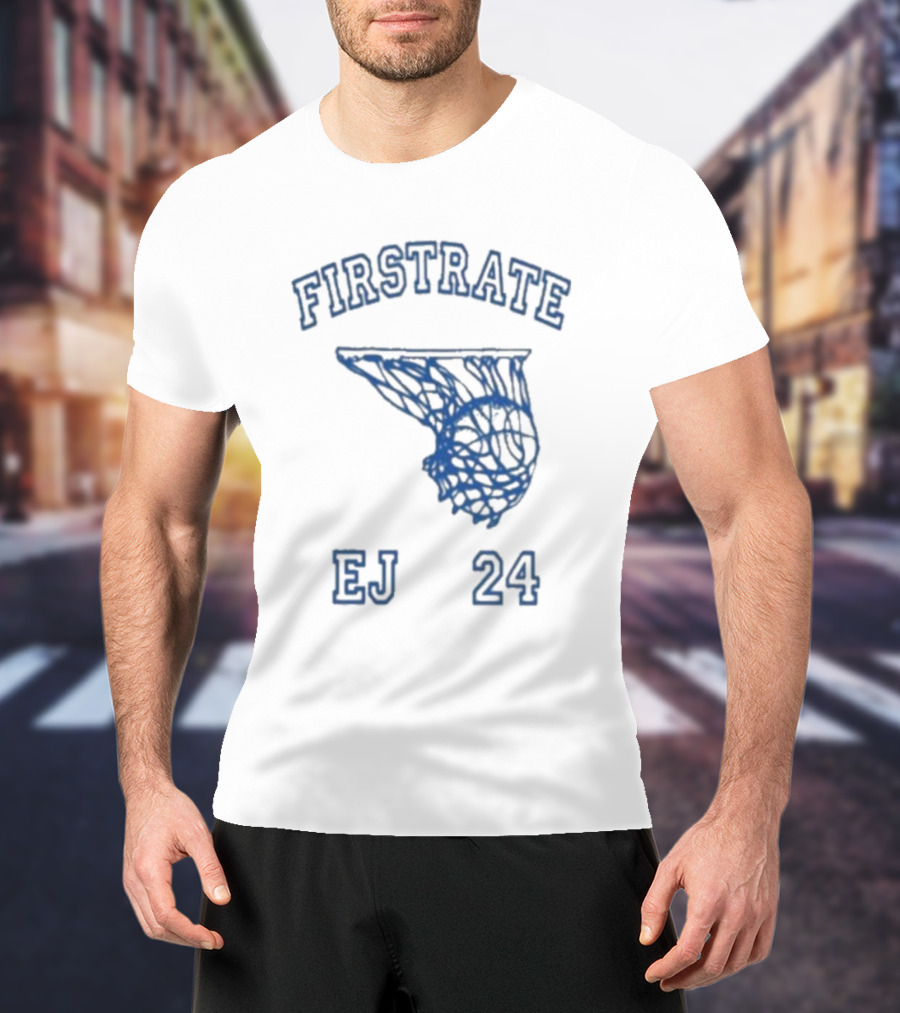 FIRSTRATE EJ 24 Basketball Net T-Shirt
