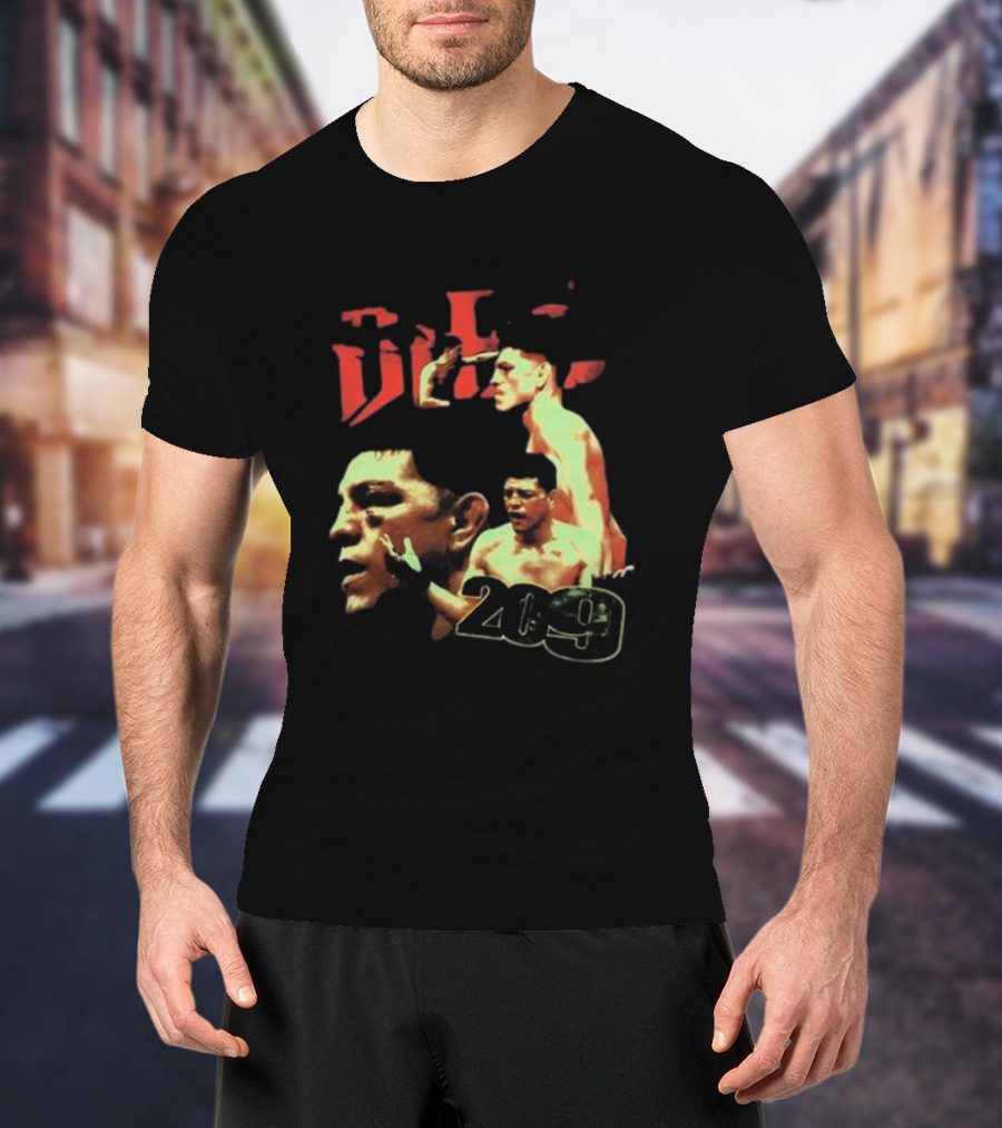 Nick Diaz Full Violence 209 T-Shirt
