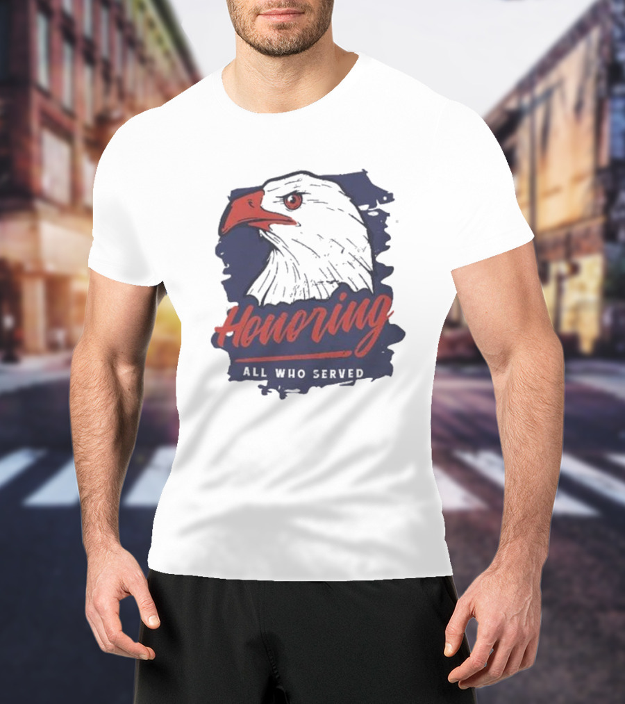 Honoring All Who Served Eagle T-Shirt