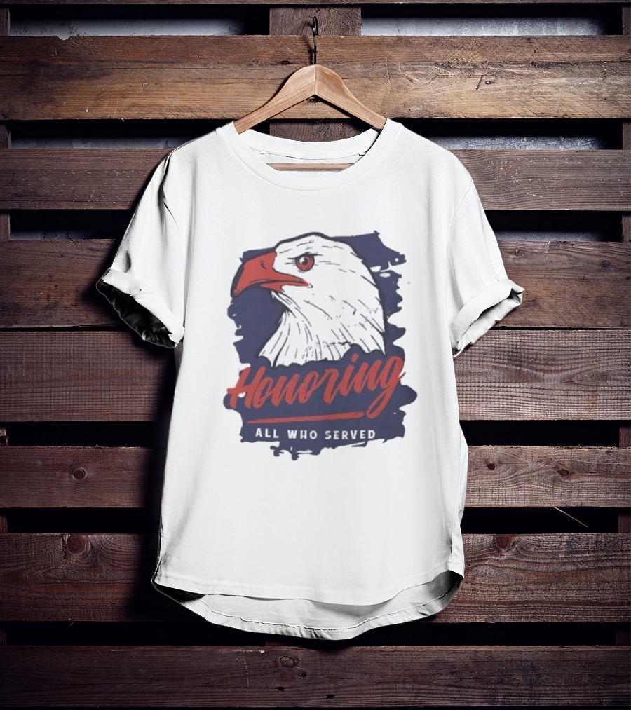 Honoring All Who Served Eagle T-Shirt