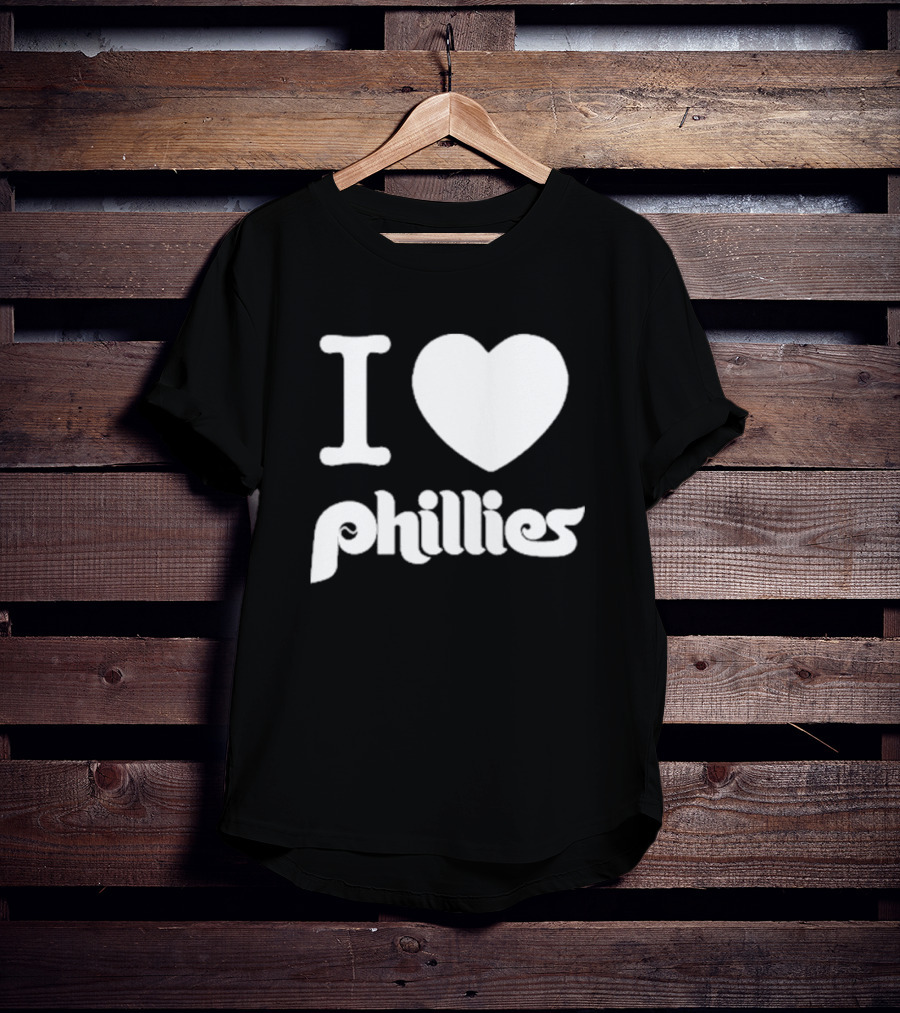 I Heart Phillies Fan Night Team Spirit T-Shirt