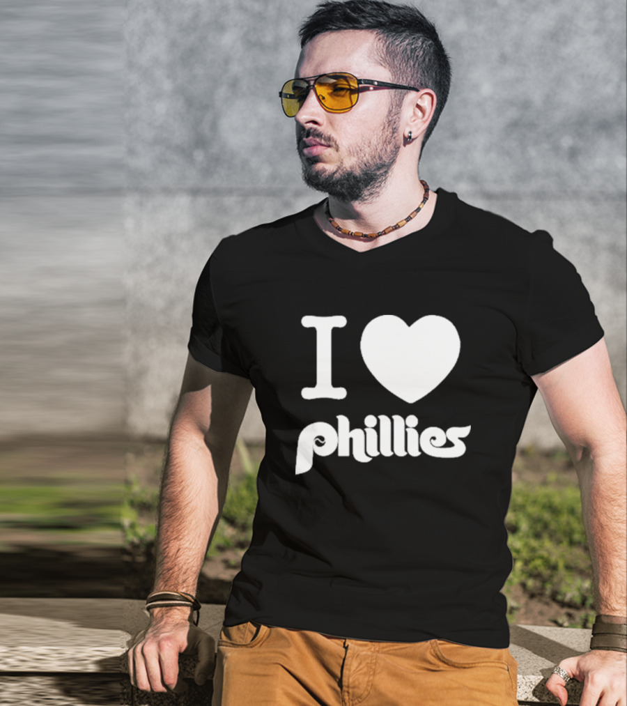 I Heart Phillies Fan Night Team Spirit T-Shirt