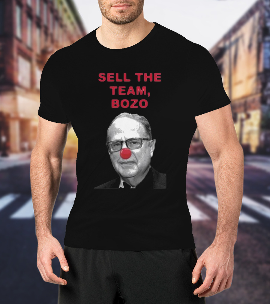Sell The Team Bozo Red Nose Satire T-Shirt