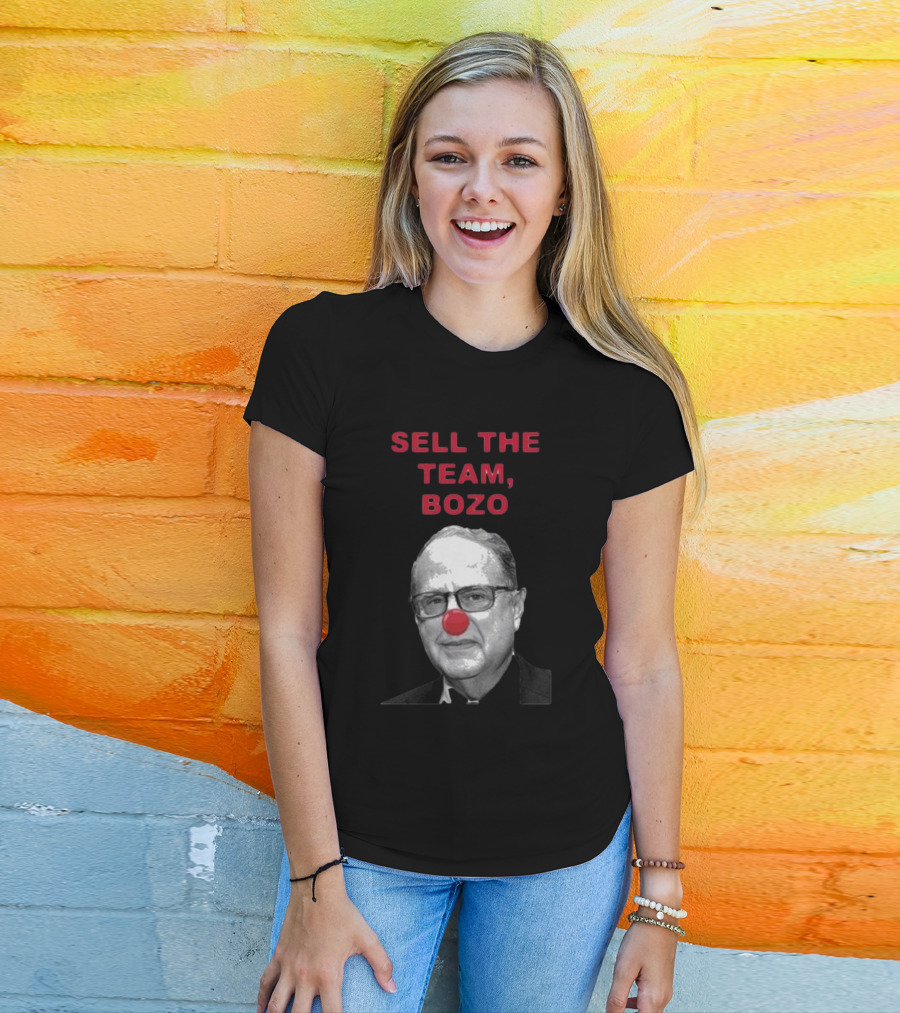 Sell The Team Bozo Red Nose Satire T-Shirt