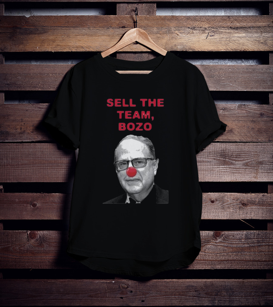 Sell The Team Bozo Red Nose Satire T-Shirt