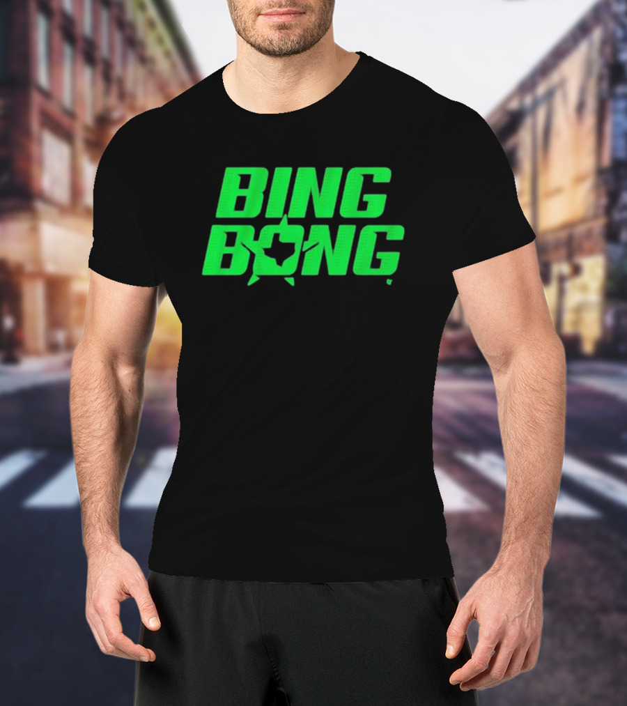 Dallas Stars Hockey Bing Bong Texas T-Shirt