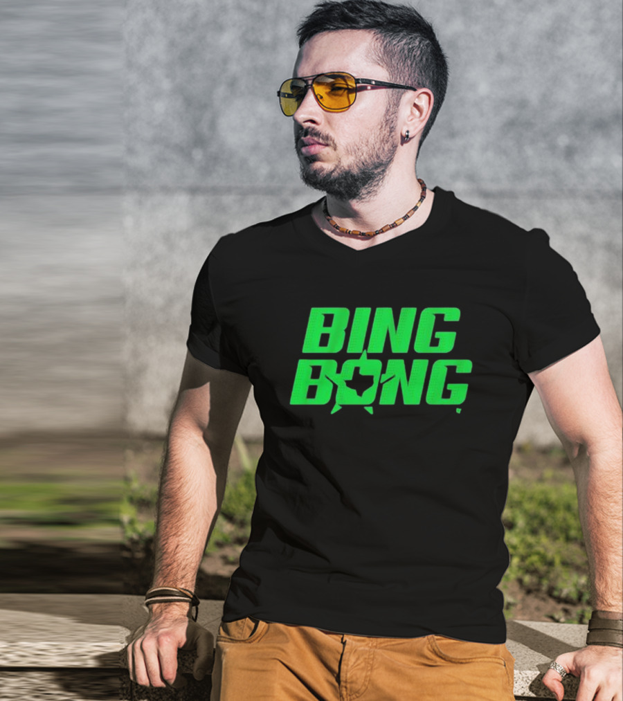 Dallas Stars Hockey Bing Bong Texas T-Shirt