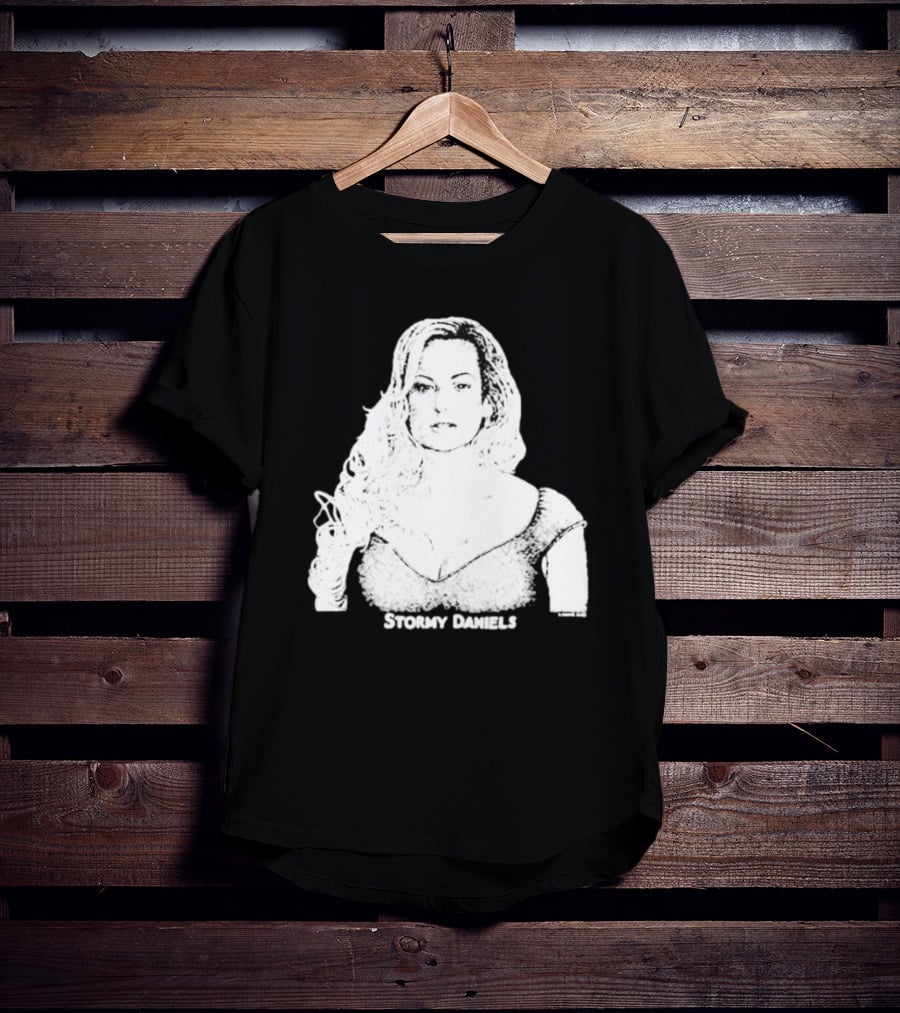 Stormy Daniels Monochrome T-Shirt