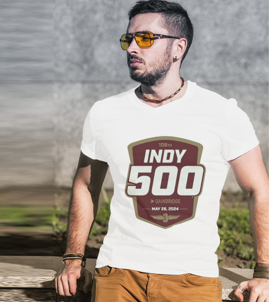 108th Indy 500 Gainbridge May 26 T-Shirt