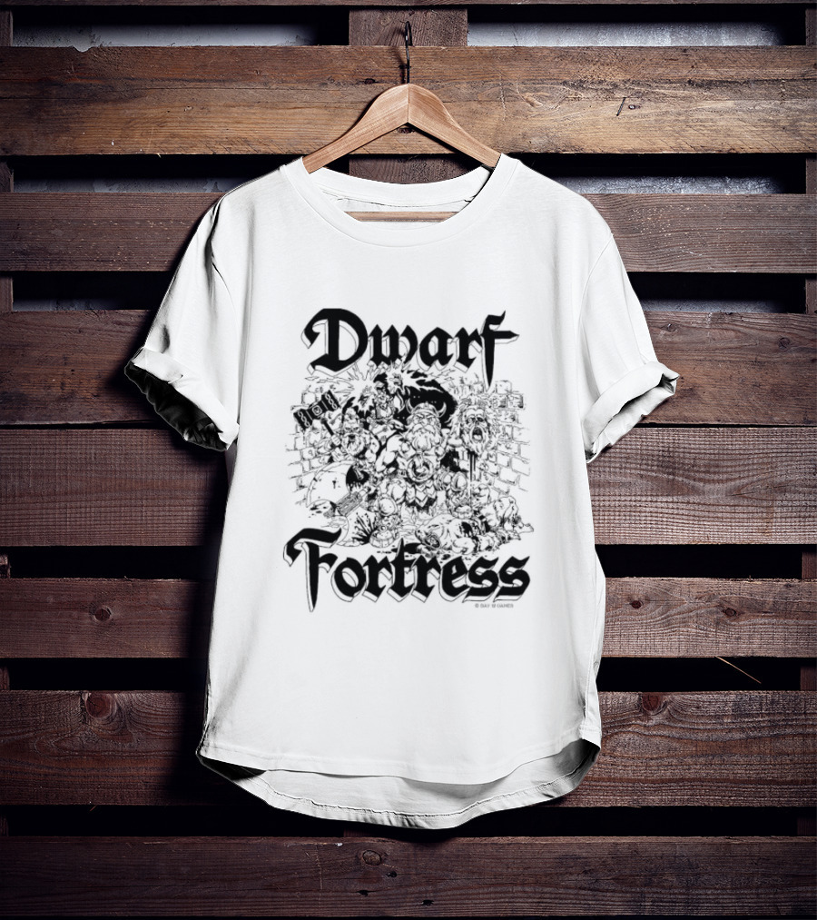 Dwarf Fortress Necromancer’s Tower Bay 12 Games T-Shirt