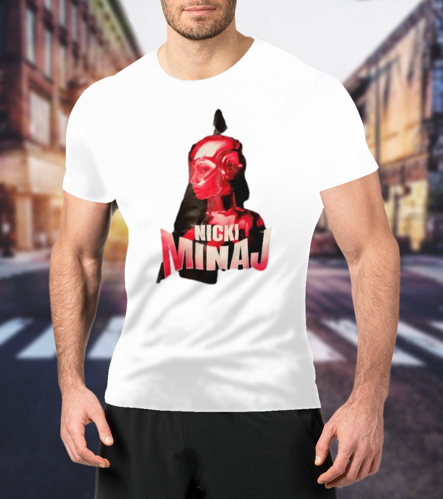 Nicki Minaj Red Robot Futuristic T-Shirt
