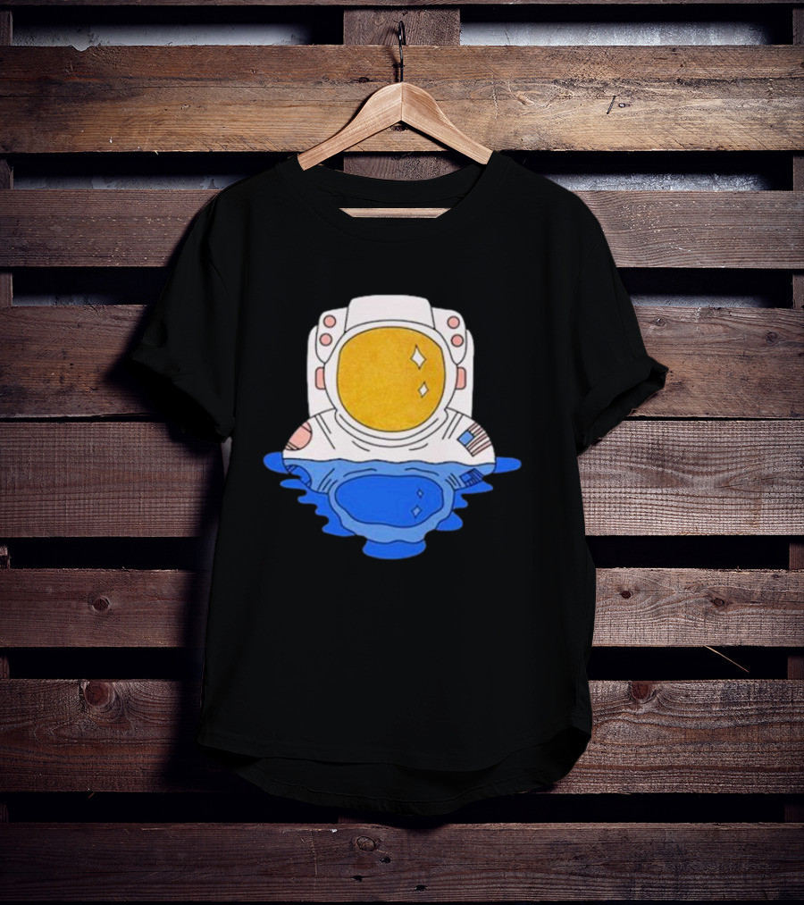 SciShow Buoyancy Lab Astronaut Floating In Water T-Shirt