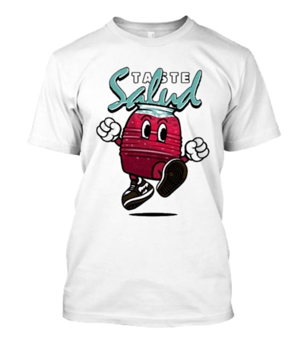 Taste Salud Hydration Immunity Energetic Cartoon Character T-Shirt