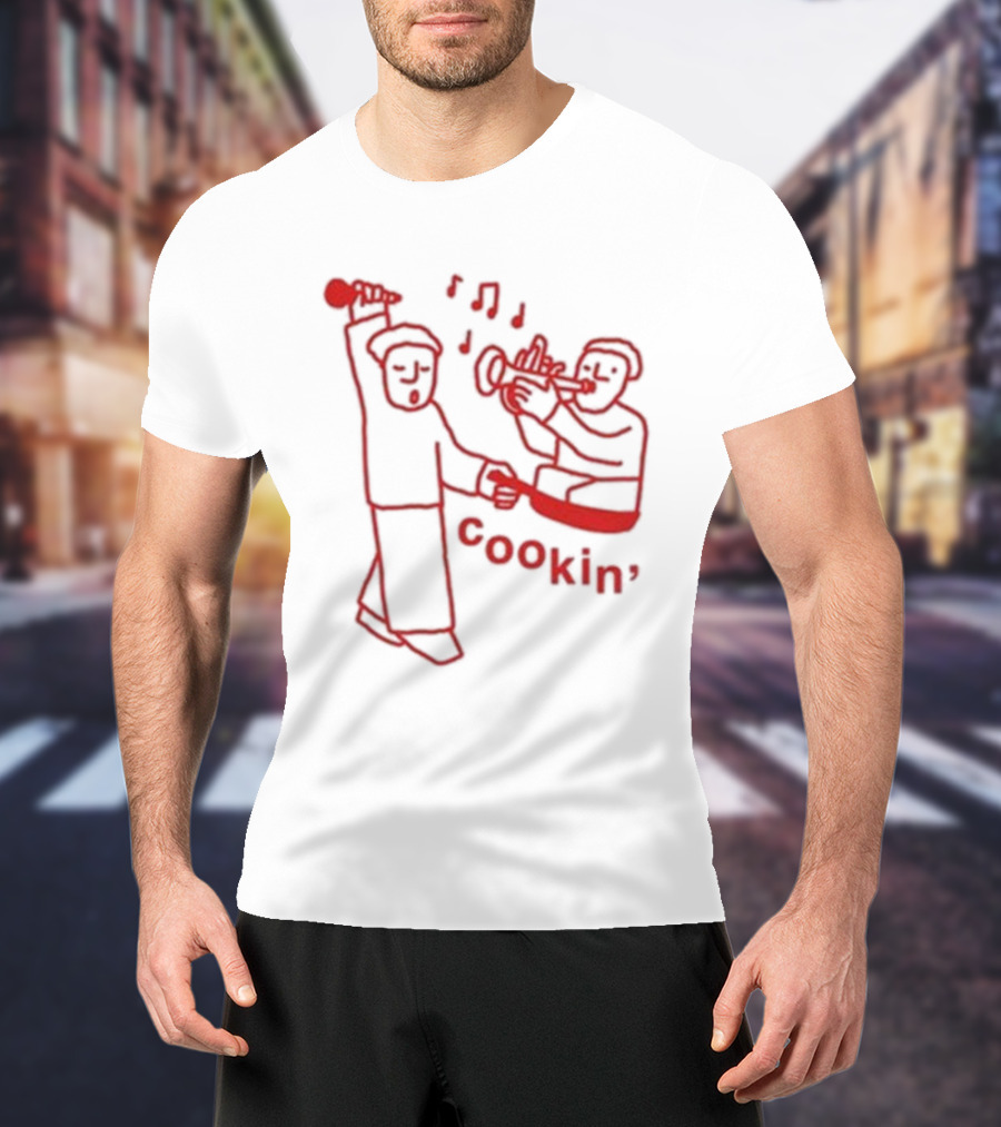 The Jazz Estate Cookin' Musical Duo Performance T-Shirt