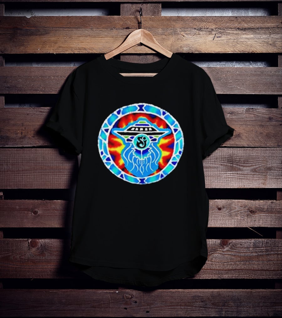 The String Cheese Incident Subterranean Vision UFO Psychedelic Mandala T-Shirt
