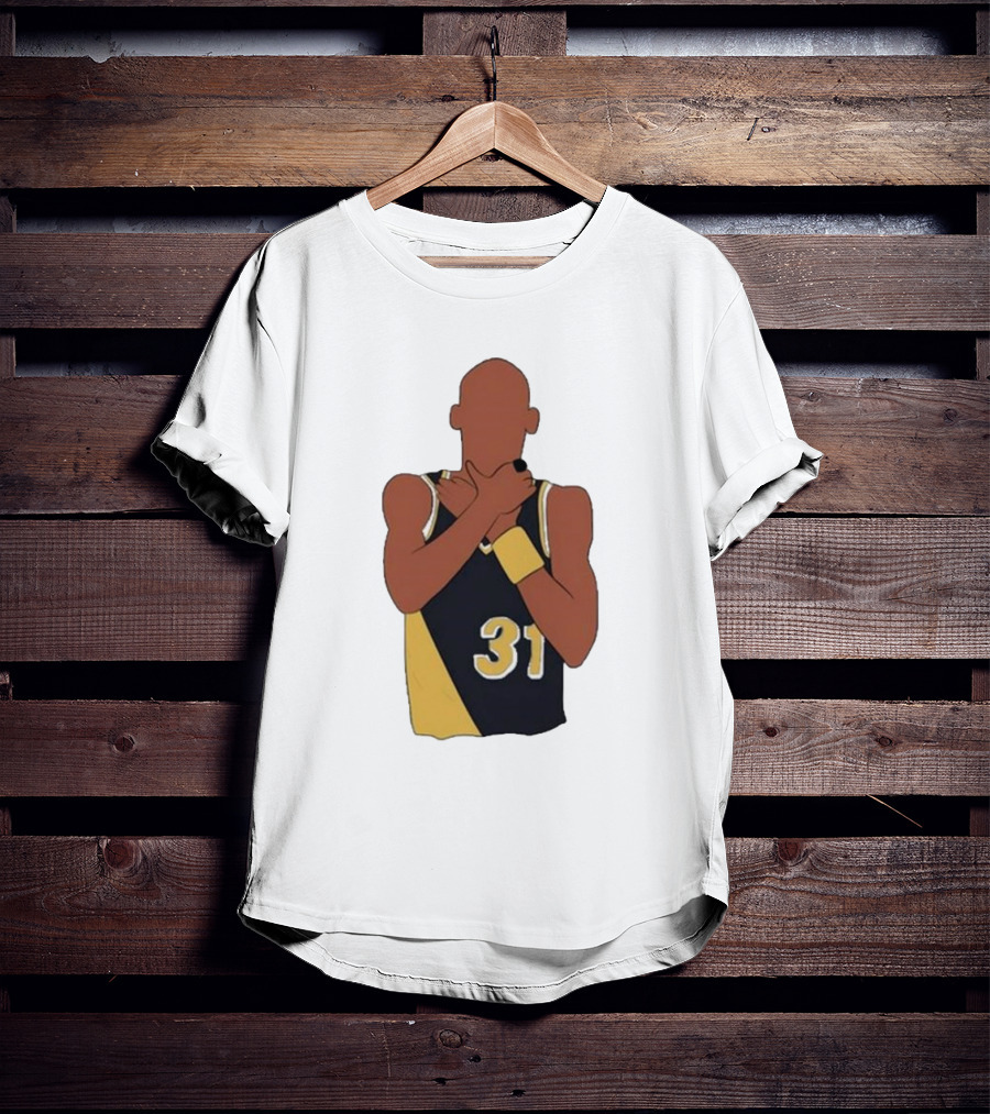 Candace Parker Reggie Miller 31 Gesture Basketball Fan T-Shirt