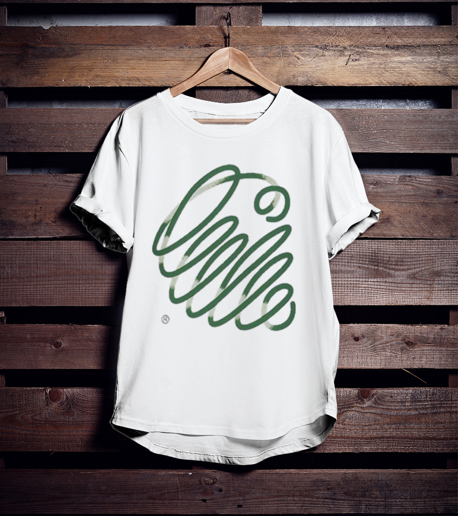 Carhartt Wip Noodle Spiral Abstract Green T-Shirt