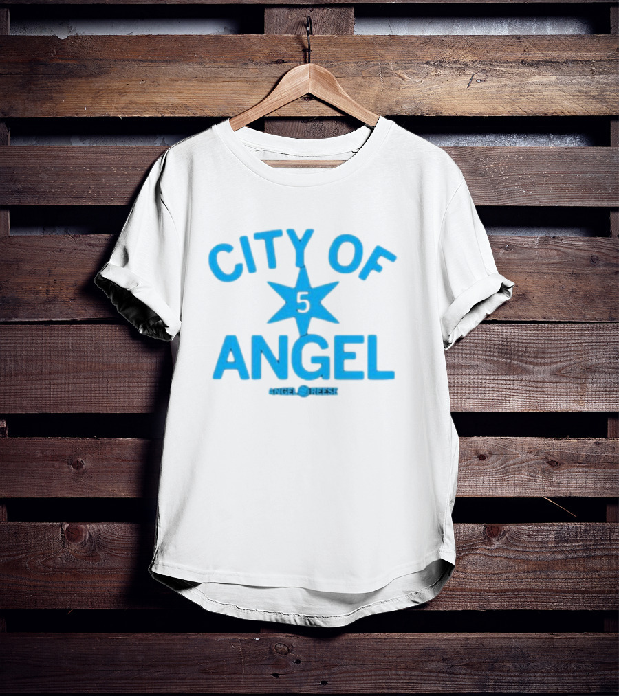 City Of Angel 5 Star Angel Reese T-Shirt
