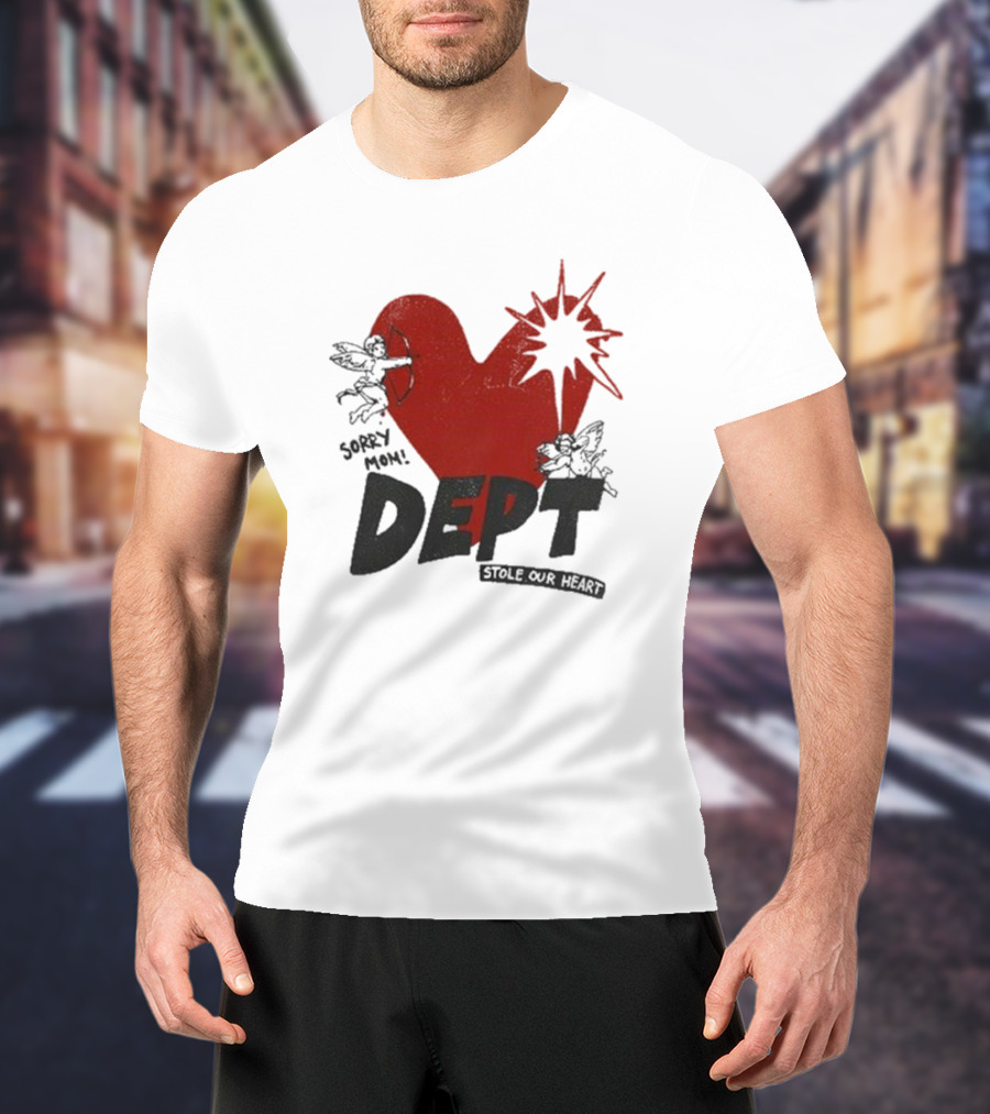 Dept Red Parrot Burst We The Heist T-Shirt