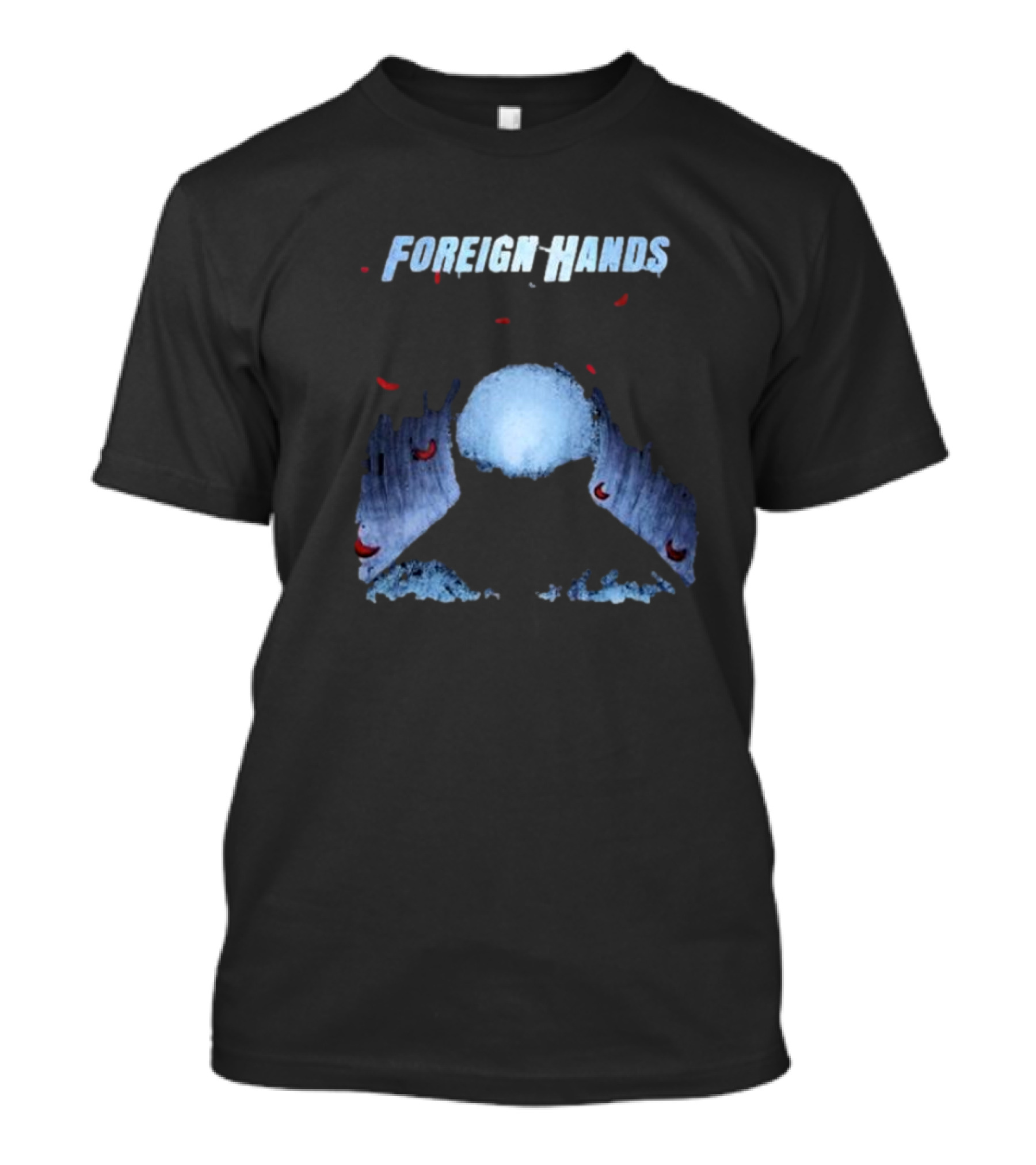 Foreign Hands Mysterious Moonlit Vision What’s Left Unsaid T-Shirt