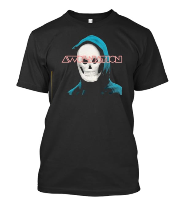 Awolnation Skull Mask T-Shirt