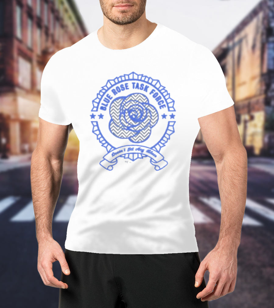 Blue Rose Task Force Twin Peaks Don't Get Any Bluer T-Shirt