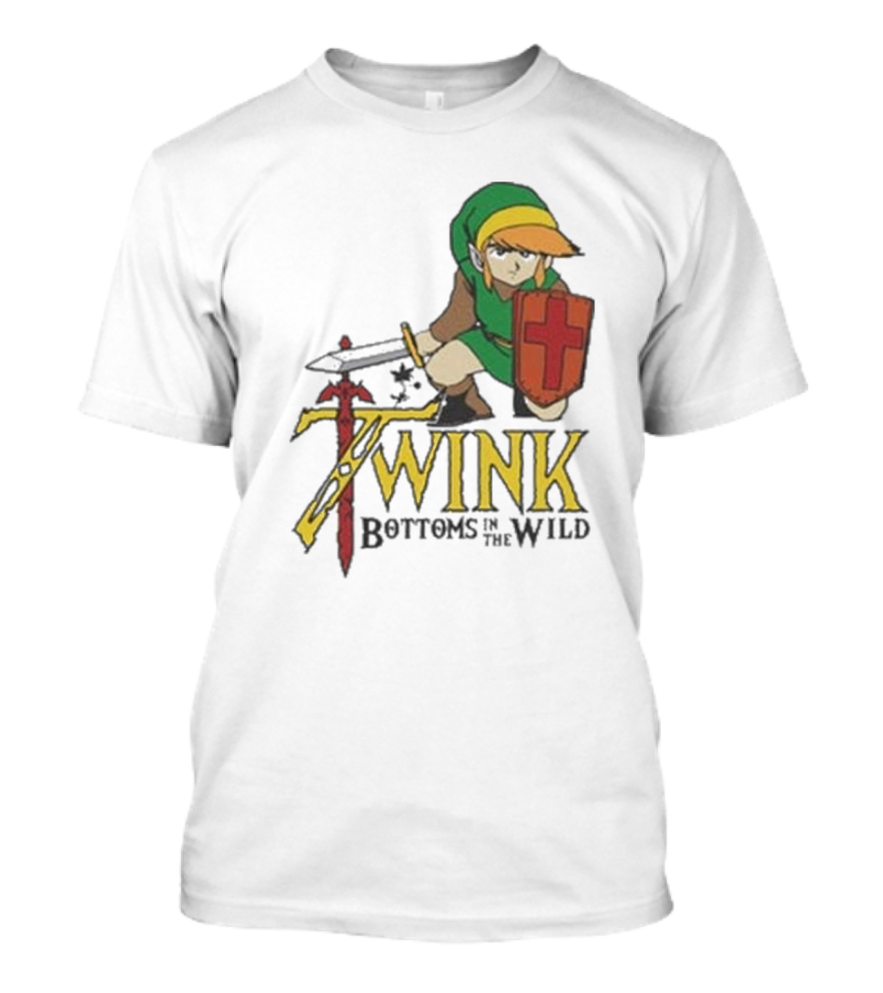 Twink Bottoms In The Wild Legend Of Zelda T-Shirt