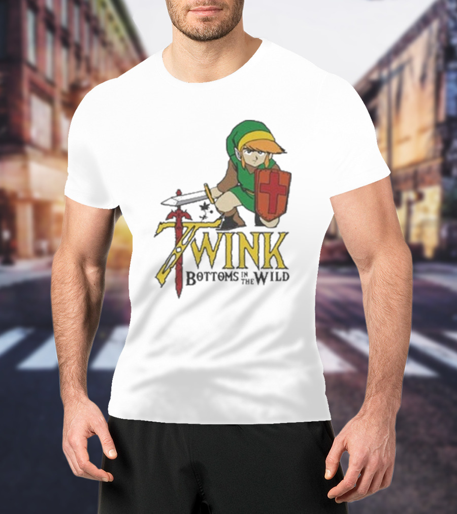 Twink Bottoms In The Wild Legend Of Zelda T-Shirt