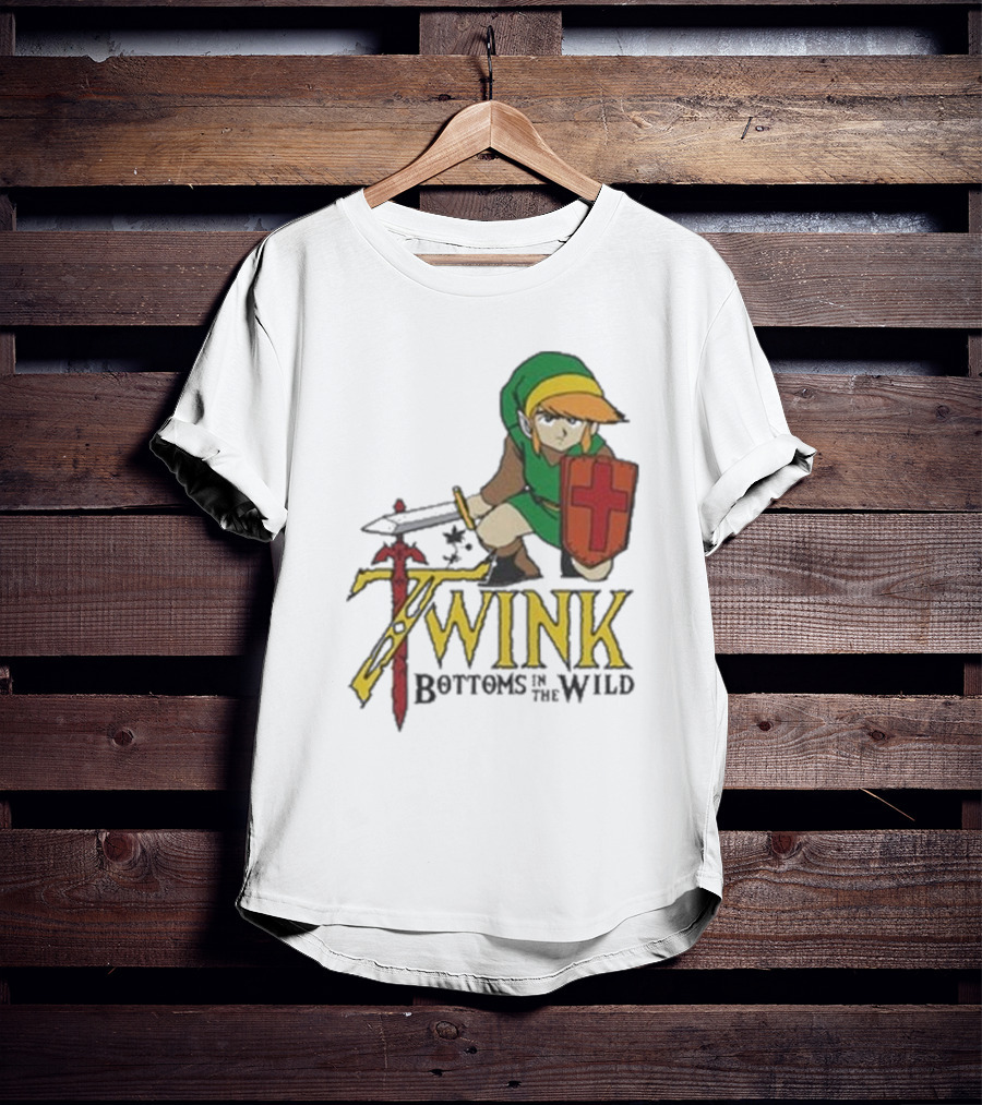 Twink Bottoms In The Wild Legend Of Zelda T-Shirt