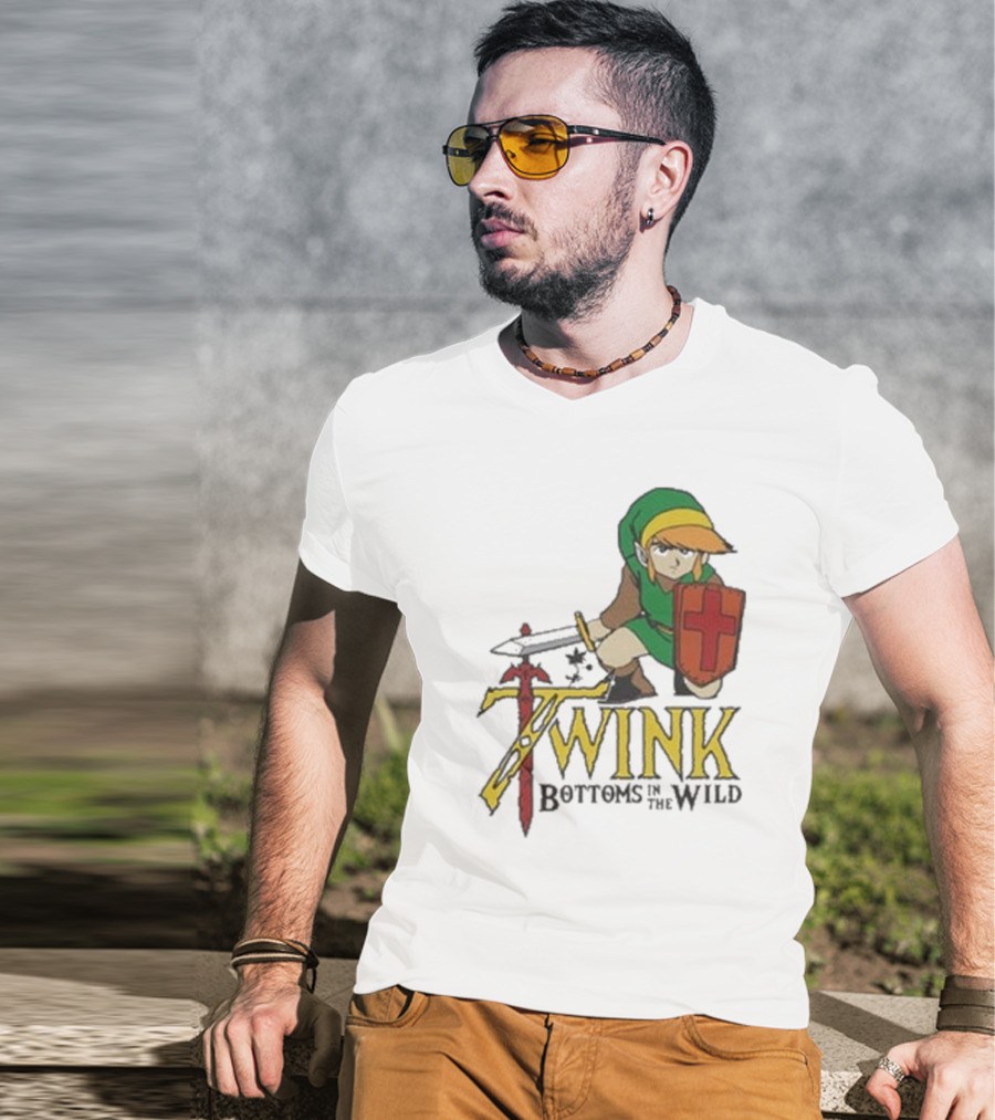 Twink Bottoms In The Wild Legend Of Zelda T-Shirt
