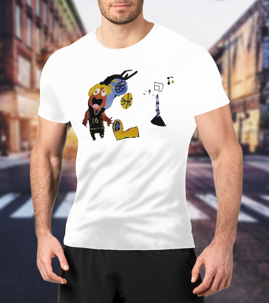 Tyrese Haliburton James Johnson Son Basketball Cartoon T-Shirt