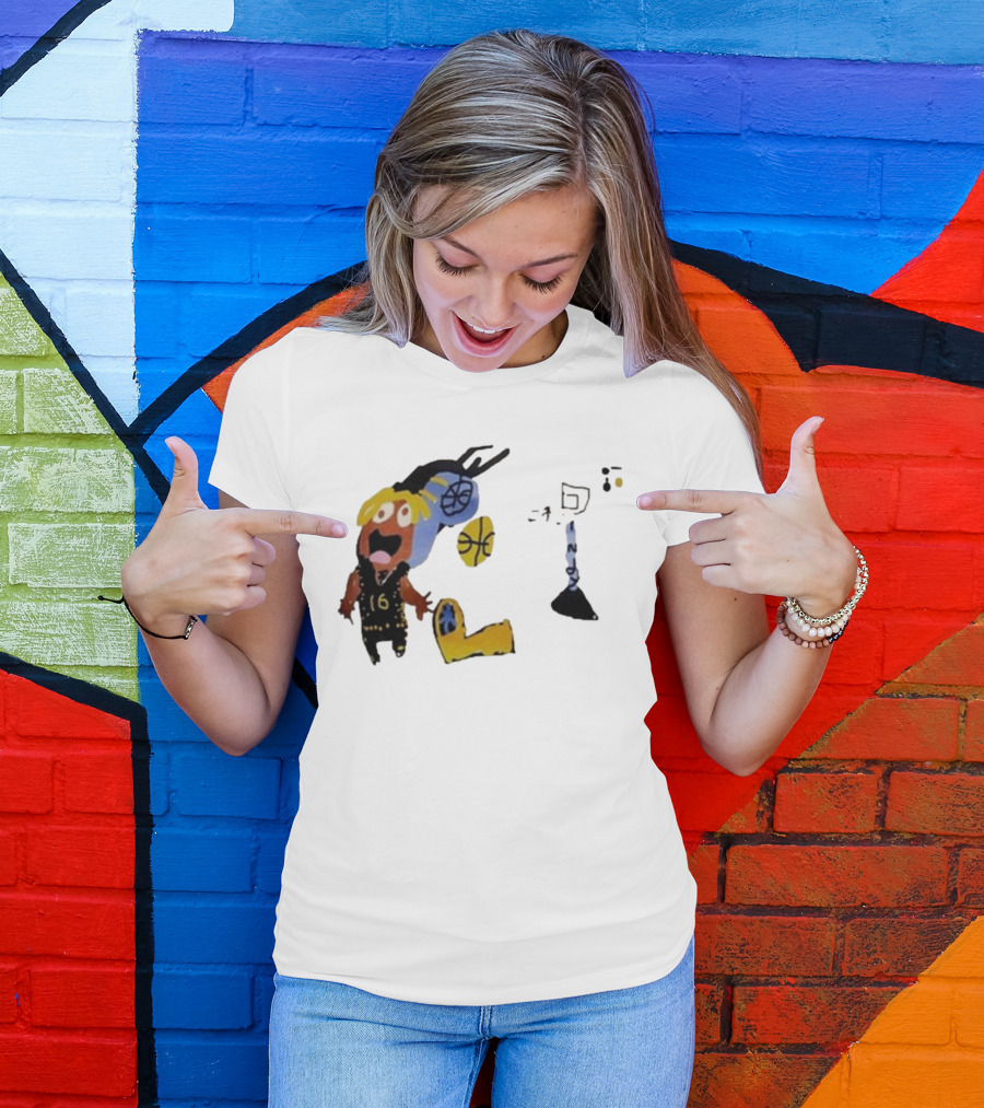 Tyrese Haliburton James Johnson Son Basketball Cartoon T-Shirt