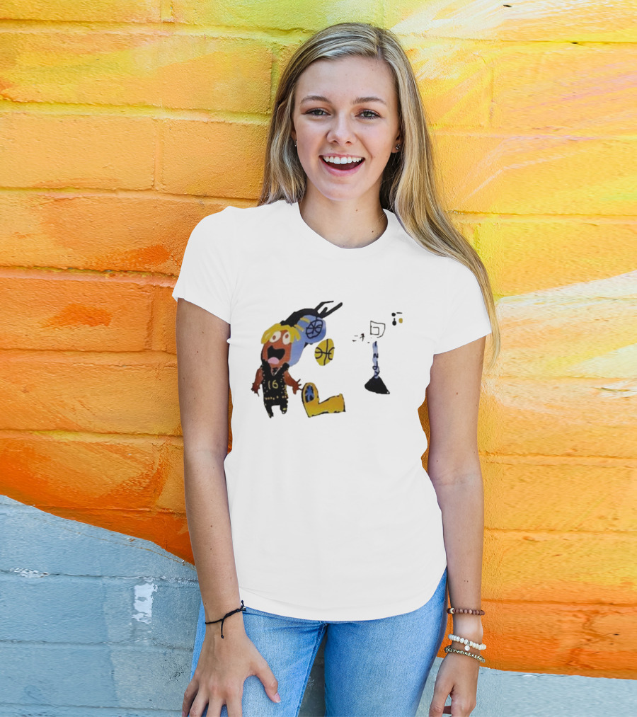 Tyrese Haliburton James Johnson Son Basketball Cartoon T-Shirt