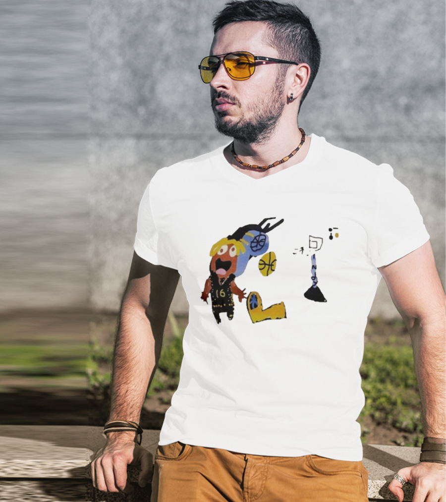 Tyrese Haliburton James Johnson Son Basketball Cartoon T-Shirt