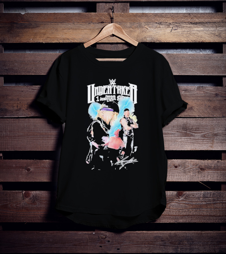 WWE Undertaker 1 Deadman Show Fan Art With Signature T-Shirt