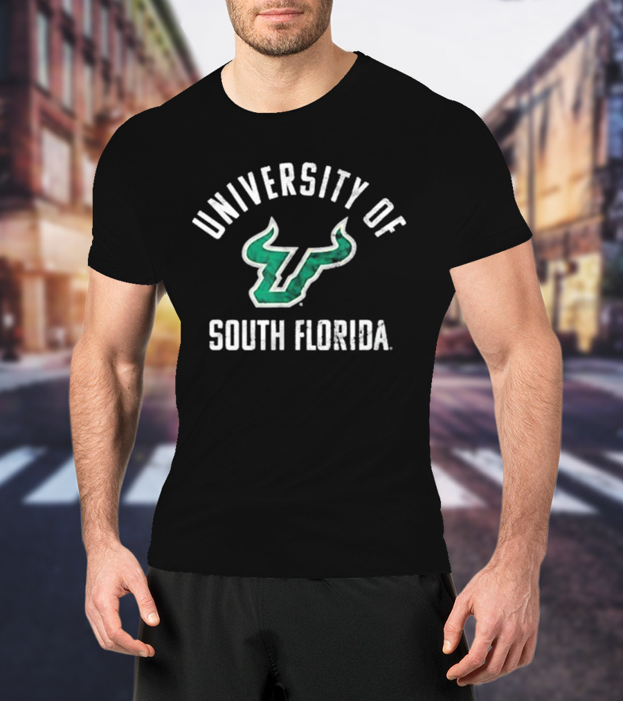 University Of South Florida Bulls Green T-Shirt