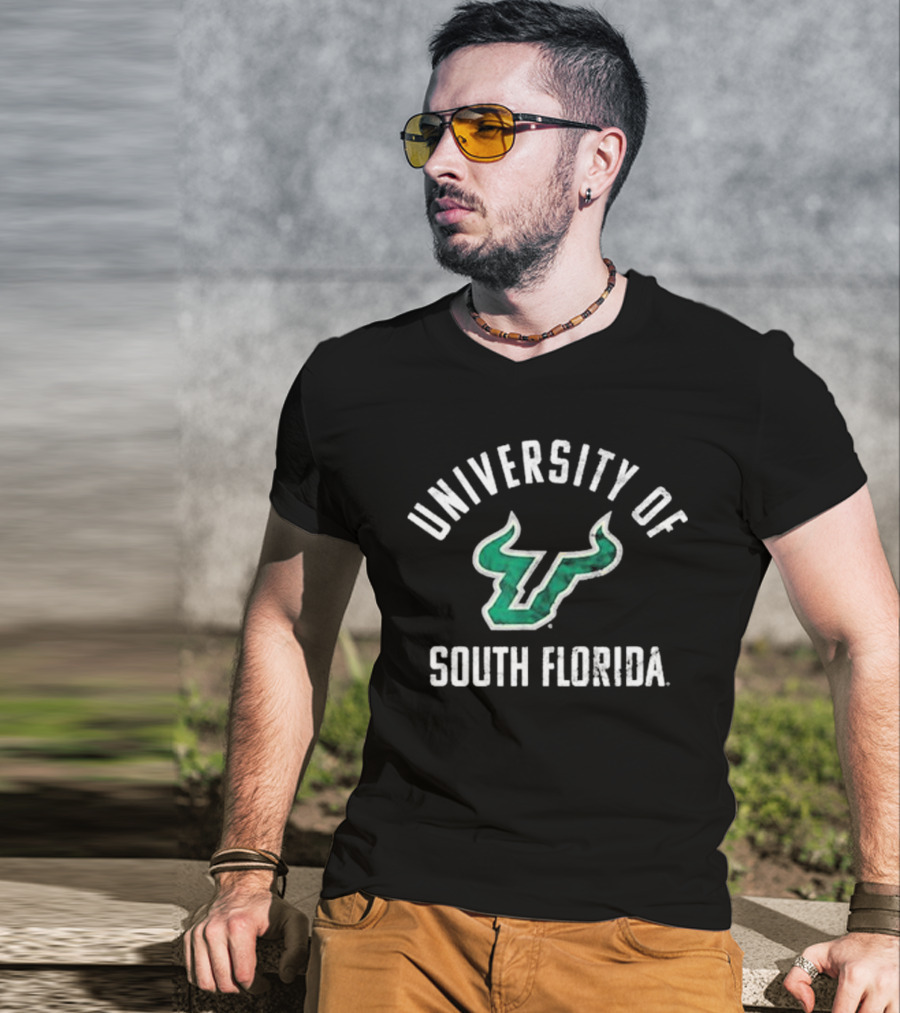University Of South Florida Bulls Green T-Shirt